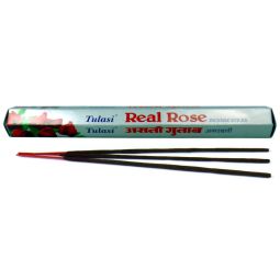 Tulasi Real Rose Räucherstäbchen