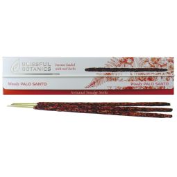Tulasi Blissful Botanics Smudge Räucherstäbchen Woody Palo Santo