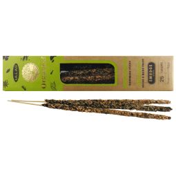 Ullas Organico Bergamota 100% Natural Smudge Räucherstäbchen