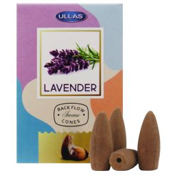 Ullas Rückflussräucherkegel Lavender