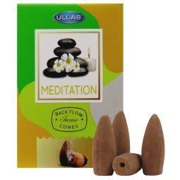 Ullas Rückflussräucherkegel Meditation