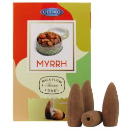 Ullas Rückflussräucherkegel Myrrh
