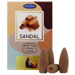 Ullas Rückflussräucherkegel Sandal