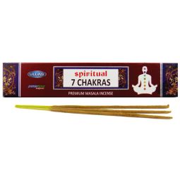 Ullas Spiritual 7 Chakras Masala Räucherstäbchen