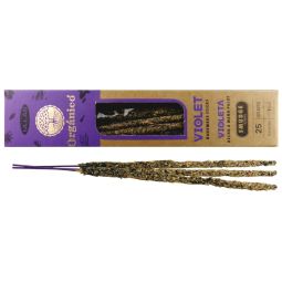 Ullas Organico Violet 100% Natural Smudge Räucherstäbchen