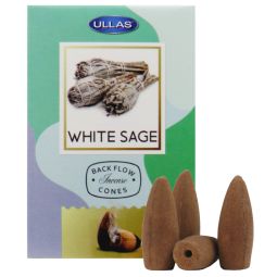 Ullas Rückflussräucherkegel White Sage