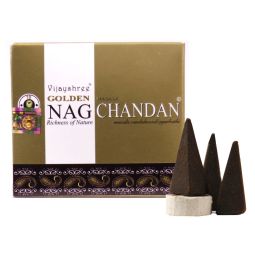 Vijayshree Golden Nag Chandan Räucherkegel
