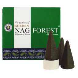 Vijayshree Golden Nag Forest Räucherkegel