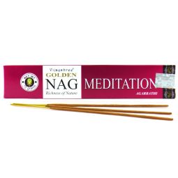 Vijayshree Golden Nag Meditation Masala Räucherstäbchen
