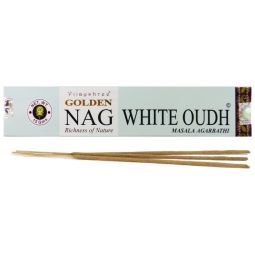 Vijayshree Golden Nag White Oudh Masala Räucherstäbchen