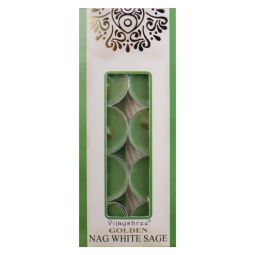 Vijayshree Golden Nag Californian White Sage Duftteelichte 10x10g