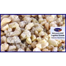 Weihrauch ASWP Lagrima Grande Olibanum Räucherharz 100g