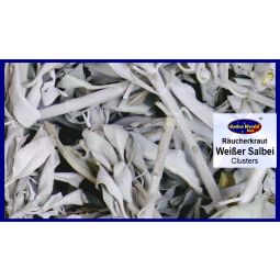 Weißer Salbei Clusters Räucherkraut 50g