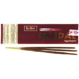 Zed Black Sandal Premium Masala Räucherstäbchen