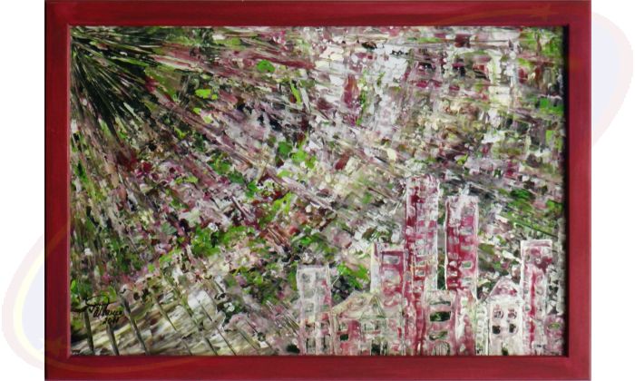 Acrylgemälde Energiewende von Wanda Tauer