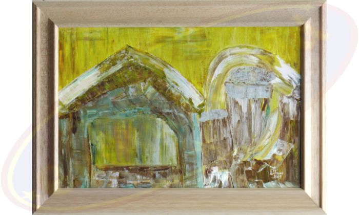 Acrylgemälde Kongo Bongo von Wanda Tauer