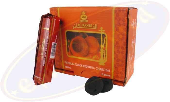 Al Fakher Räucherkohle 33mm Charcoal