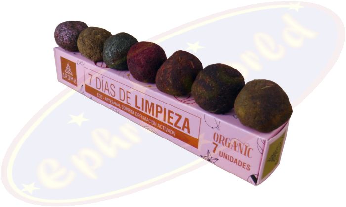 Aroma Smudge Balls/Bombitas 7 Tage Reinigung 7er