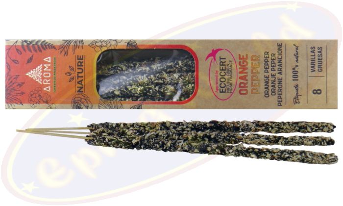 Aroma Nature Orange Pepper Smudge Räucherstäbchen