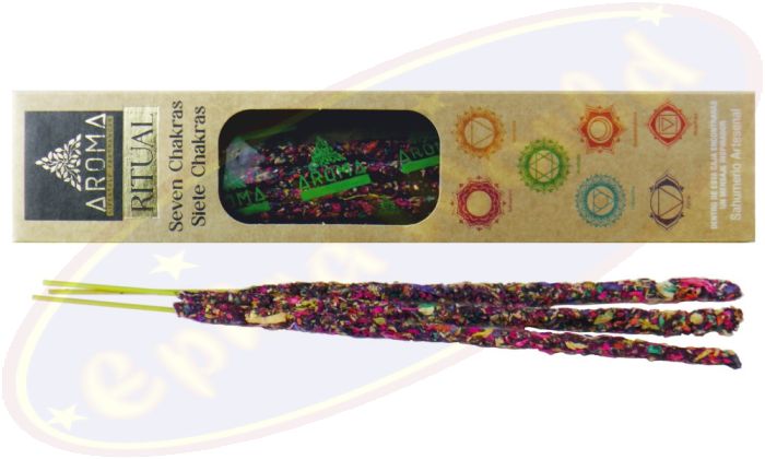 Aroma Ritual Seven Chakras Smudge Räucherstäbchen