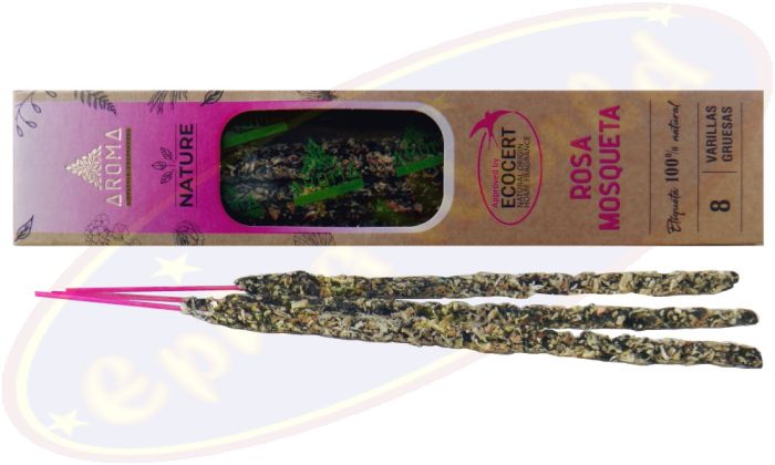 Aroma Nature Rosa Mosqueta Smudge Räucherstäbchen