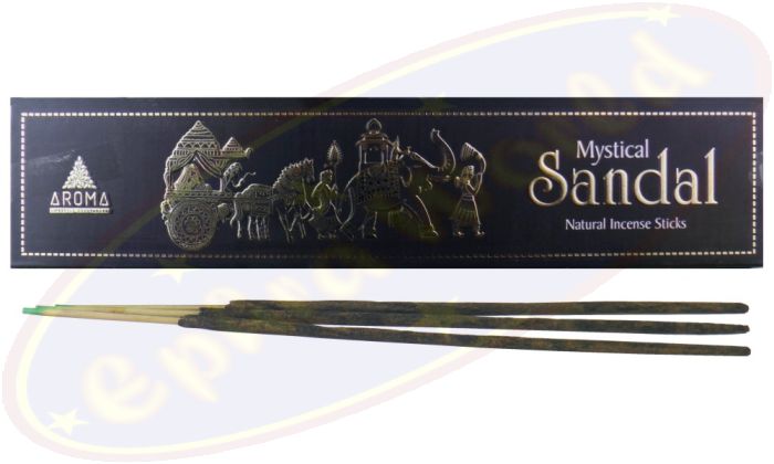 Aroma Mystical Premium Masala Räucherstäbchen Sandal