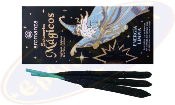 Aromanza Magicos Energia Limpia magisch rauchende Räucherstäbchen