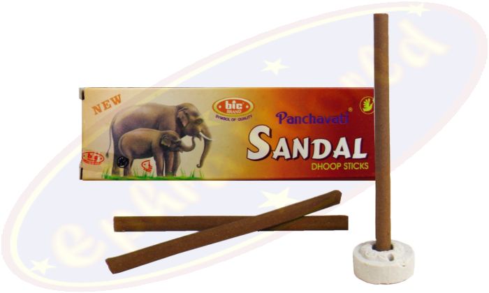 bic Brand Panchavati Dhoop Sticks Sandal 25g