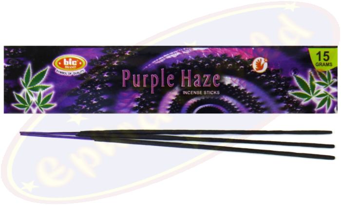 bic Brand 15g Purple Haze Räucherstäbchen