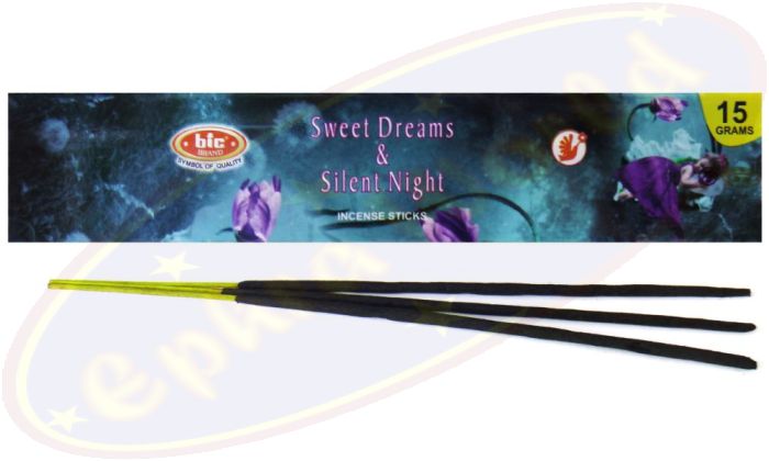 bic Brand 15g Sweet Dreams & Silent Night Räucherstäbchen