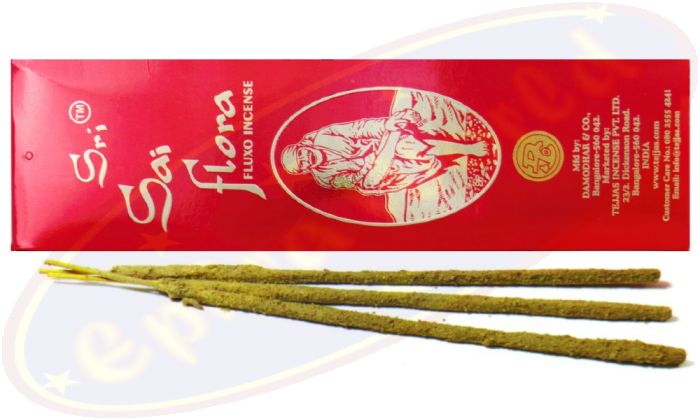 Damodhar Sri Sai Flora Masala Räucherstäbchen 200g Big Pack