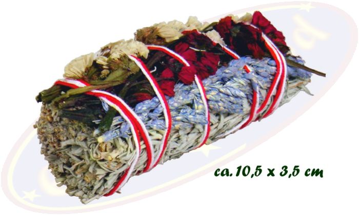 Smudge Stick Blue Sage & Statice sinuata & Verbascum 40-50g