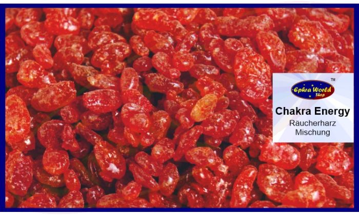Chakra Energy Räucherharz 100g