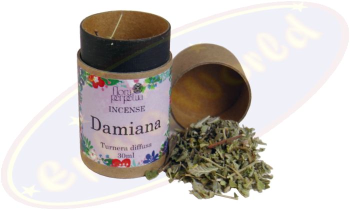 Flora Perpetua Damiana Räucherwerk 30ml Pappdose