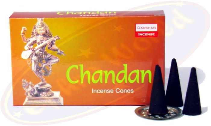 Darshan Chandan Räucherkegel