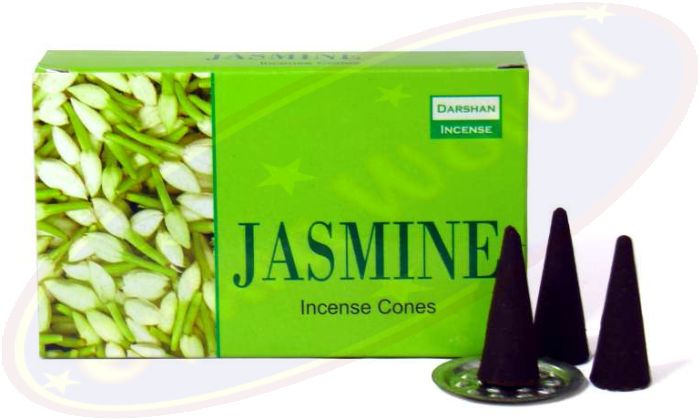 Darshan Jasmine Räucherkegel