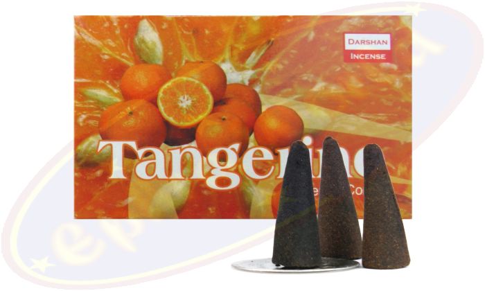 Darshan Tangerine Räucherkegel
