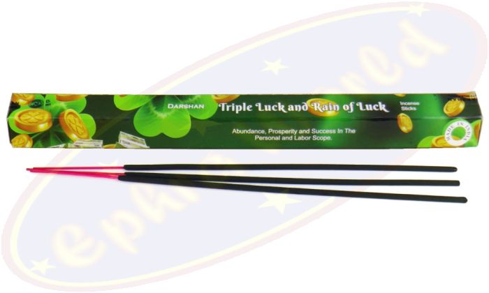 Darshan Triple Luck & Rain of Luck Räucherstäbchen