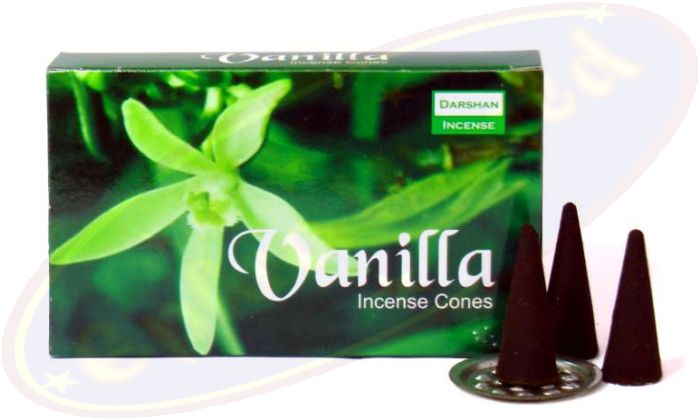 Darshan Vanilla Räucherkegel