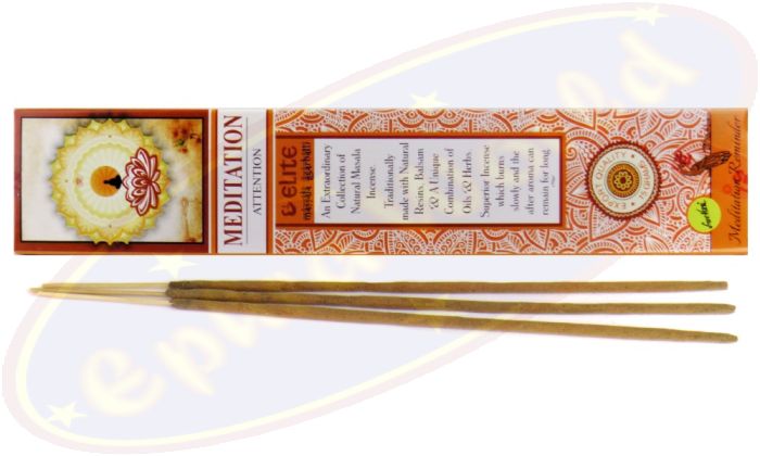 Elite Meditation Attention Masala Räucherstäbchen