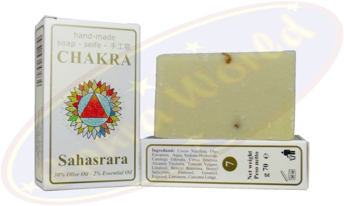 Fiore d`Oriente Chakra Sahasrara Pflegeseife 70g