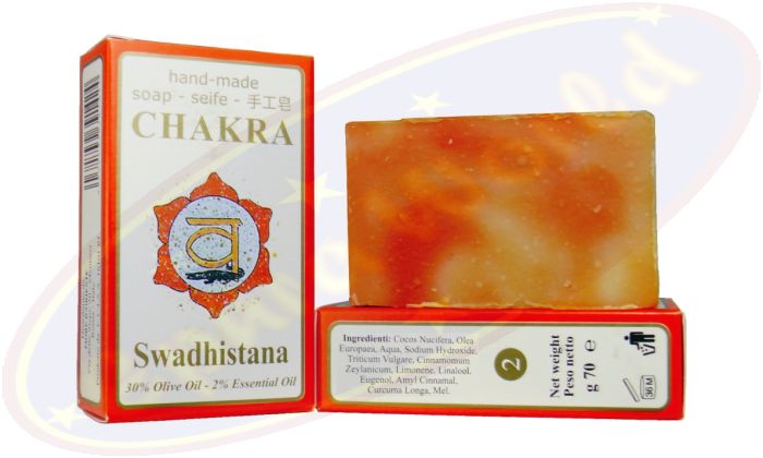 Fiore d`Oriente Chakra Swadhistana Pflegeseife 70g