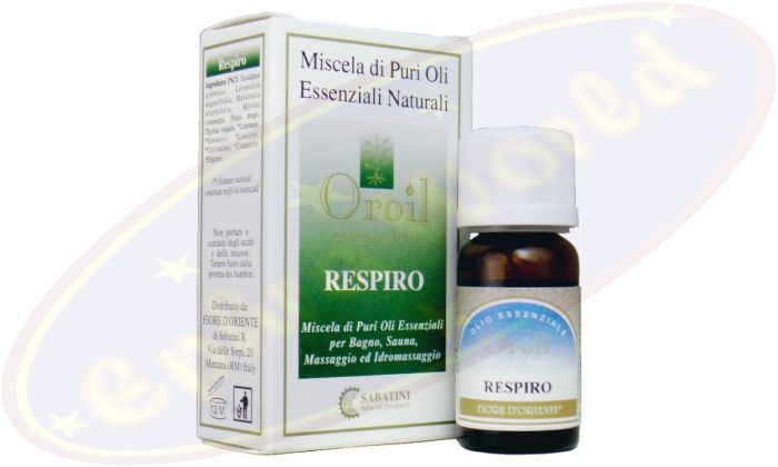 Fiore d`Oriente ätherische Ölmischung Respiro/Atem 10ml