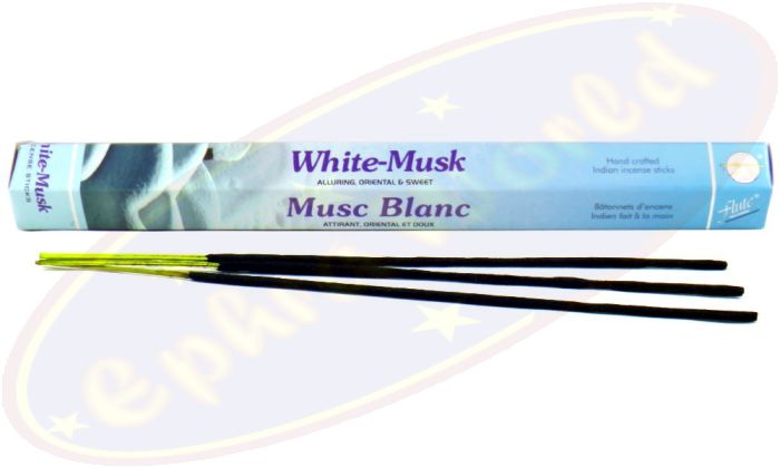Flute White Musk (Moschus) Räucherstäbchen