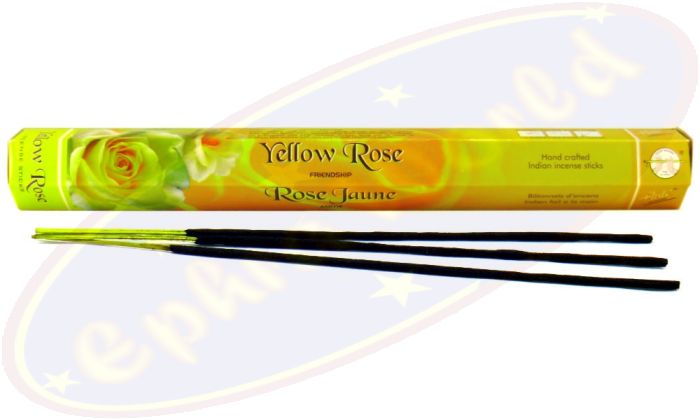 Flute Yellow Rose Räucherstäbchen