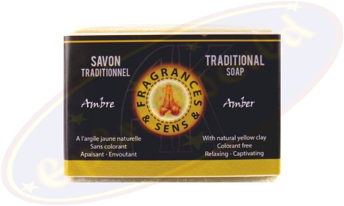 Fragrances & Sens Amber traditionelle Seife 100g