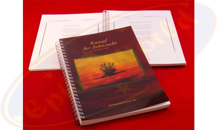 Gedichteband Kampf der Sehnsucht von Wanda Tauer