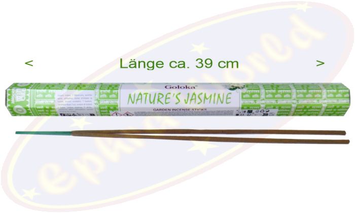 Goloka Nature´s Jasmine XL Masala Räucherstäbchen Garten