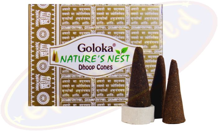 Goloka Nature´s Nest Räucherkegel