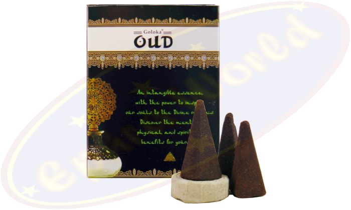 Goloka Oud (Oodh, Adlerholz) Räucherkegel